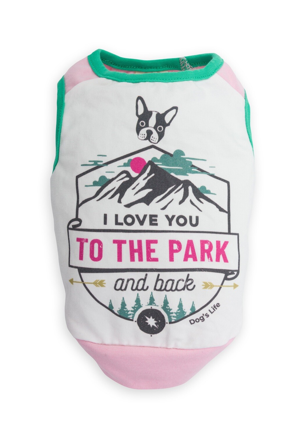 Love you to the Park Tee Pink