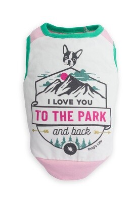 Love you to the Park Tee Pink