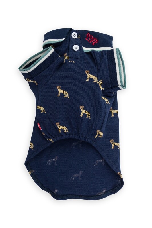Polo Summer Cheetah Shirt Navy