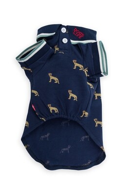 Polo Summer Cheetah Shirt Navy