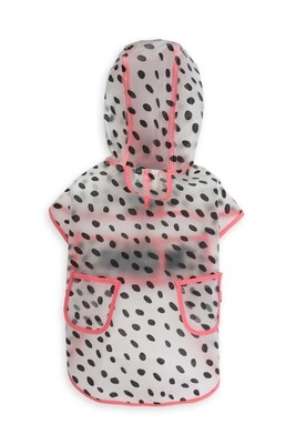 Dog&#39;s Life Raincoat Spots Pink