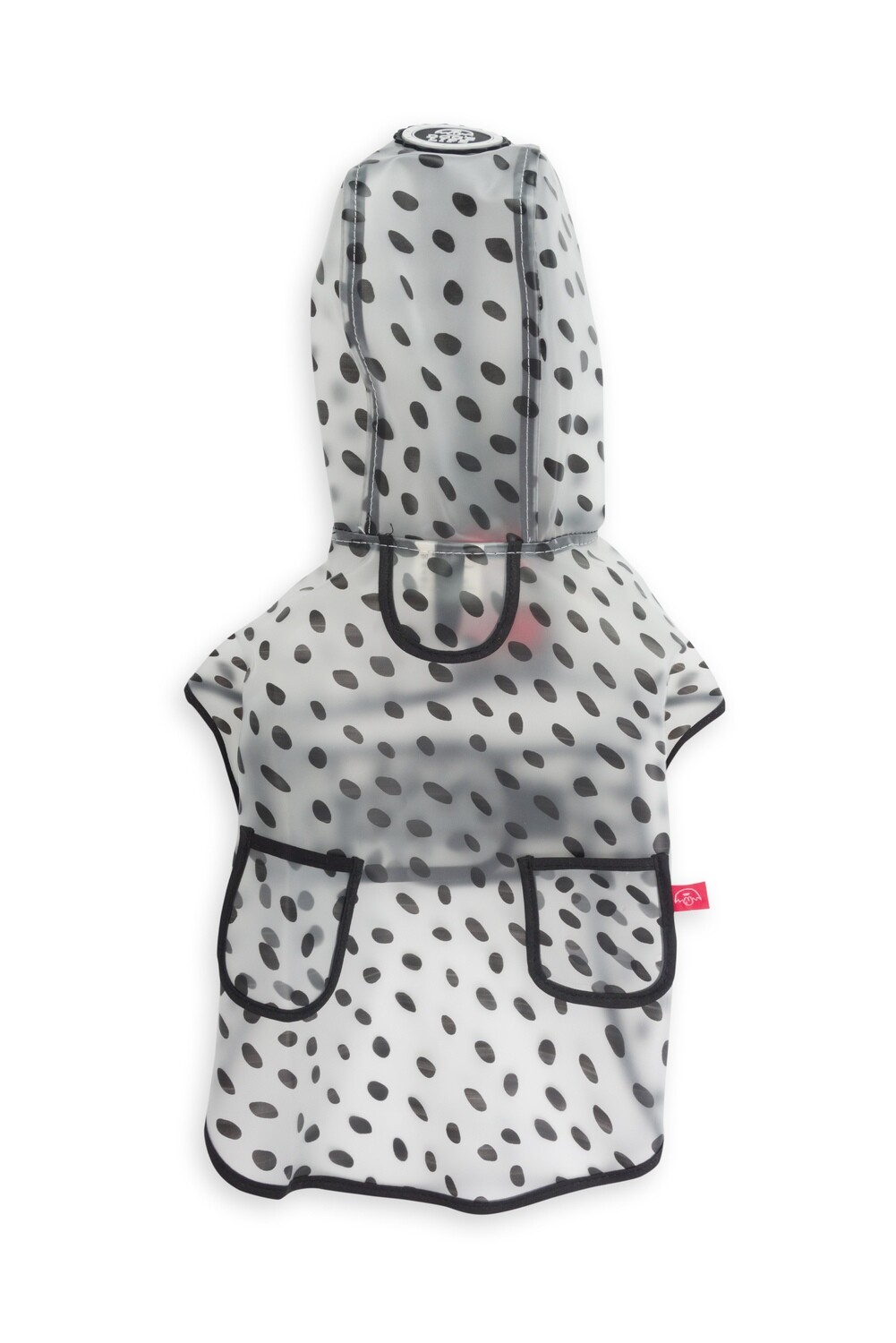 Dog&#39;s Life Raincoat Spots Black