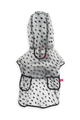 Dog&#39;s Life Raincoat Spots Black