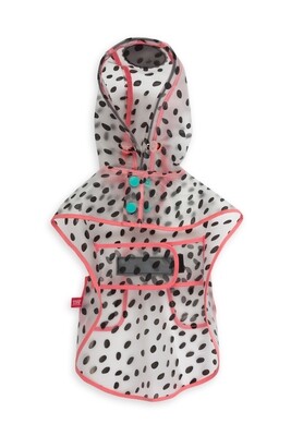 Dog's Life Raincoat Spots Pink