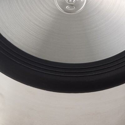 Stainless Steel Pet Bowl Handle Black