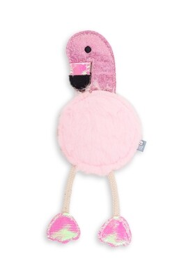 Pink Flamingo Cat Toy 19cm