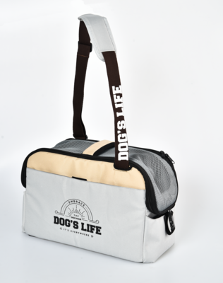 Embrace the Dog Hair Weekend Carrier Grey