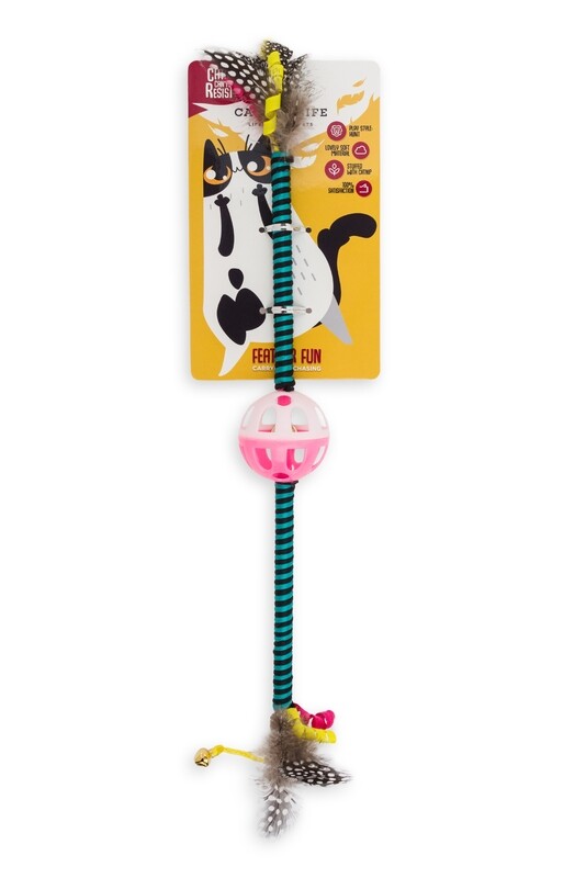 Cat Toy Double Ends Feather Wand
