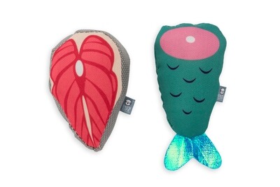 Cat Toy Kittie Fishies