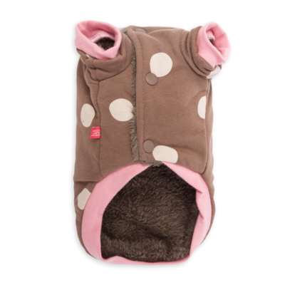 DL Polka Sweater Brown
