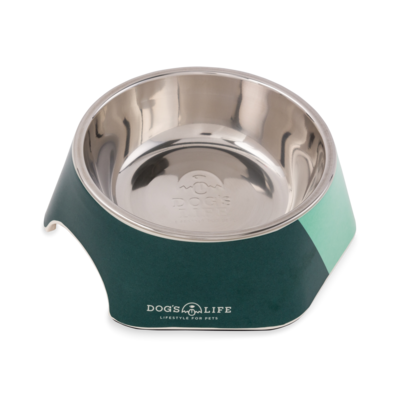 Hexagon Melamine Stainless Steel Bowl Blue