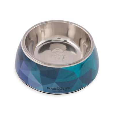 Melamine Stainless Steel Bowl Triangle Gradient