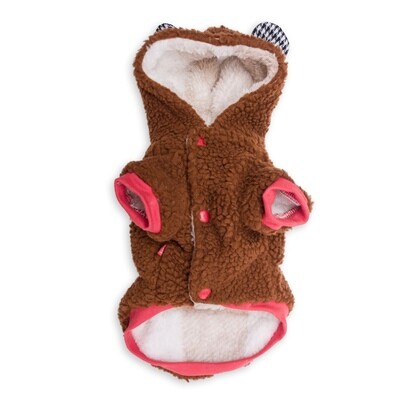 DL Bear with Me Jacket Brown