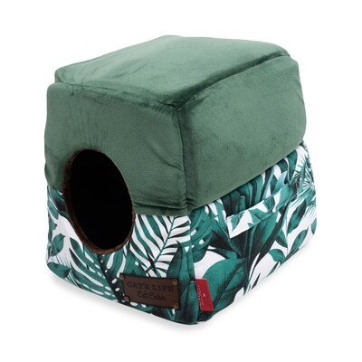Cat&#39;s Life Cat Cube Foliage Green