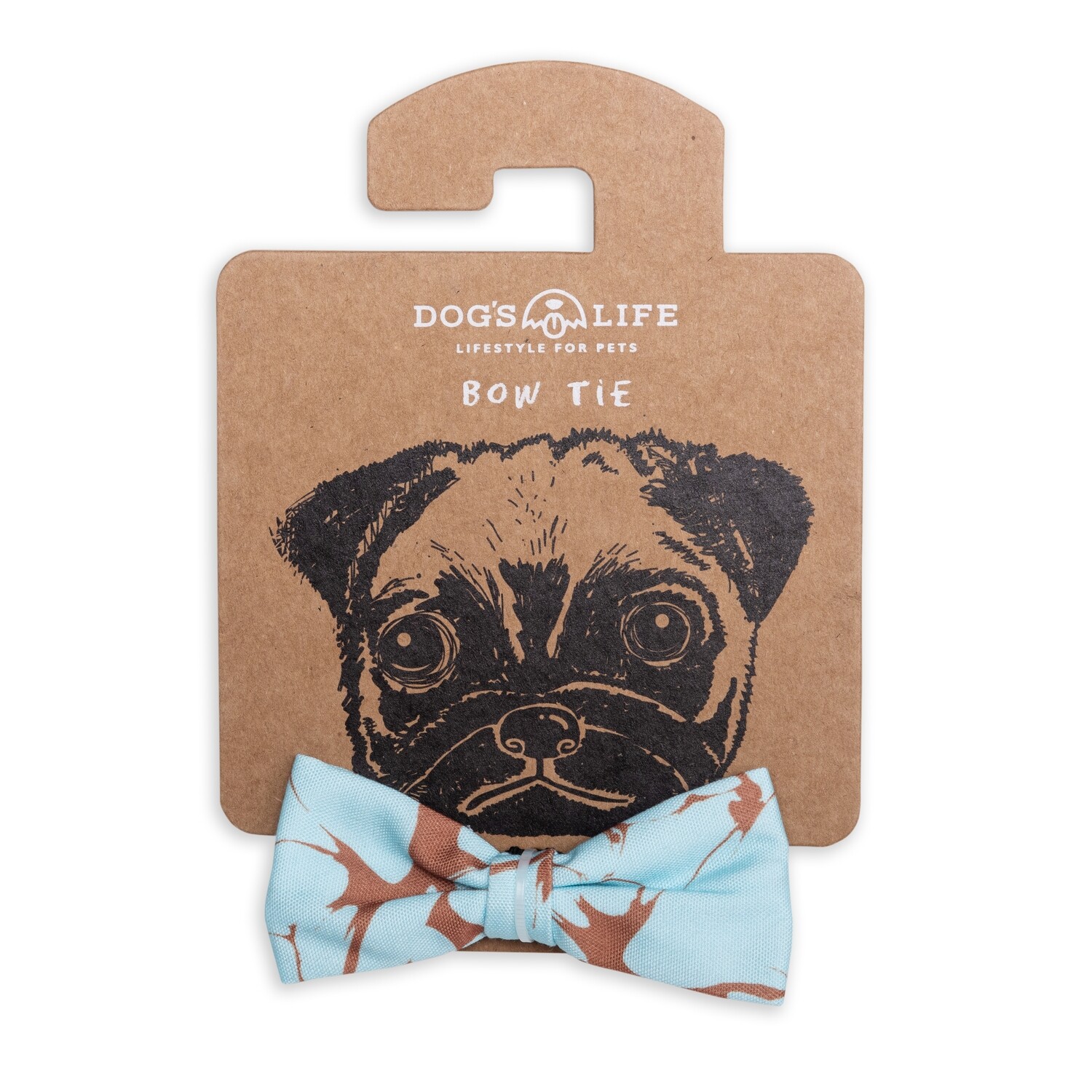 Bow Tie Marble Blue