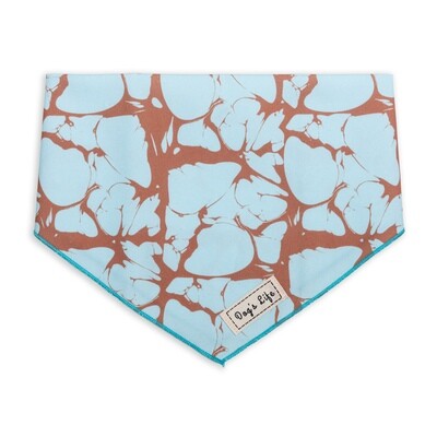 Marble Bandana Blue