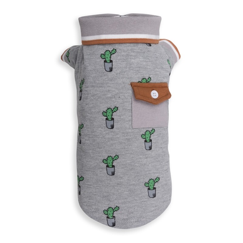 Polo Cactus Shirt Grey