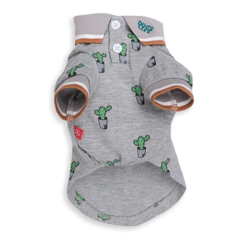 Polo Cactus Shirt Grey