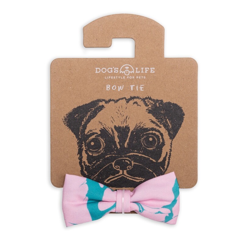 Bow Tie Marble Pink