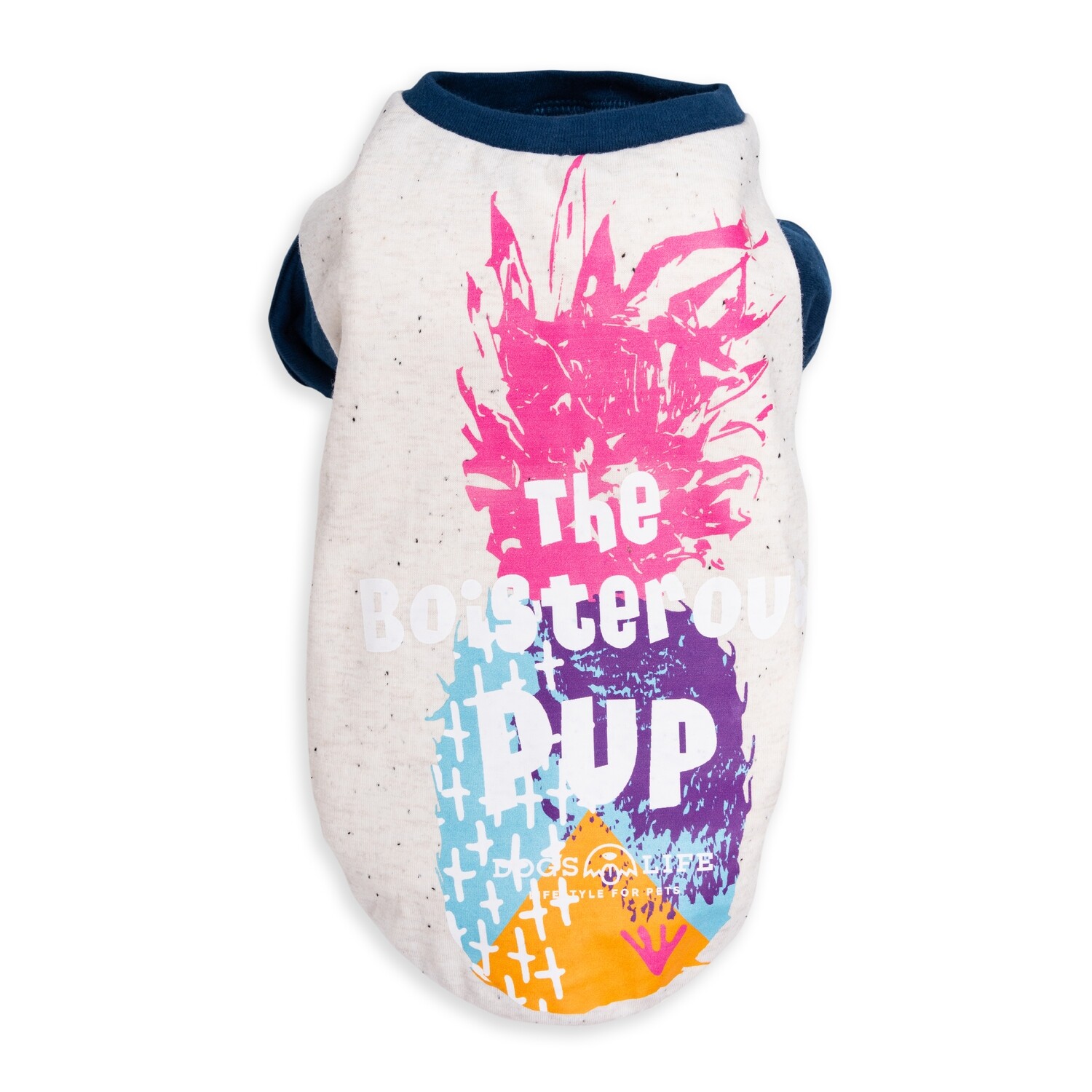 Boisterous Pup Tee Navy