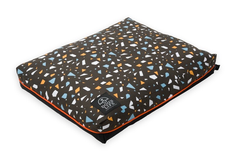 Dog's Life Box Pad Marble Brown