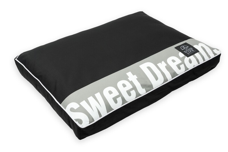 Dog's Life Sweet Dreams Cushion Black