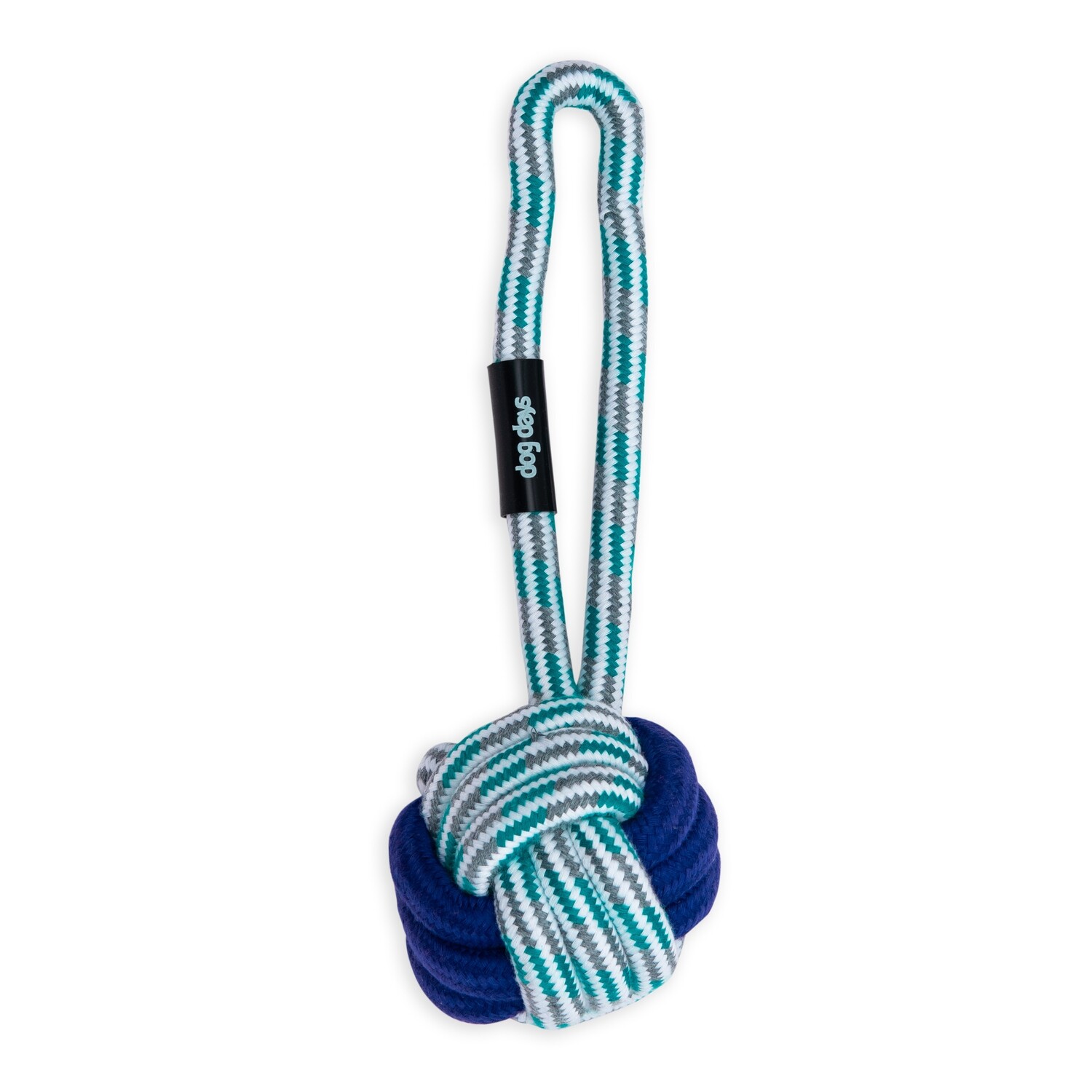 Rope Knot 30cm, Rope Colours: Rope Knot Blue