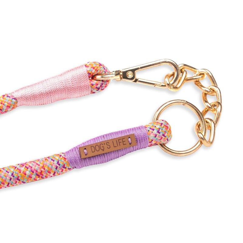 Creative Cords Collar Tarrazo Pink