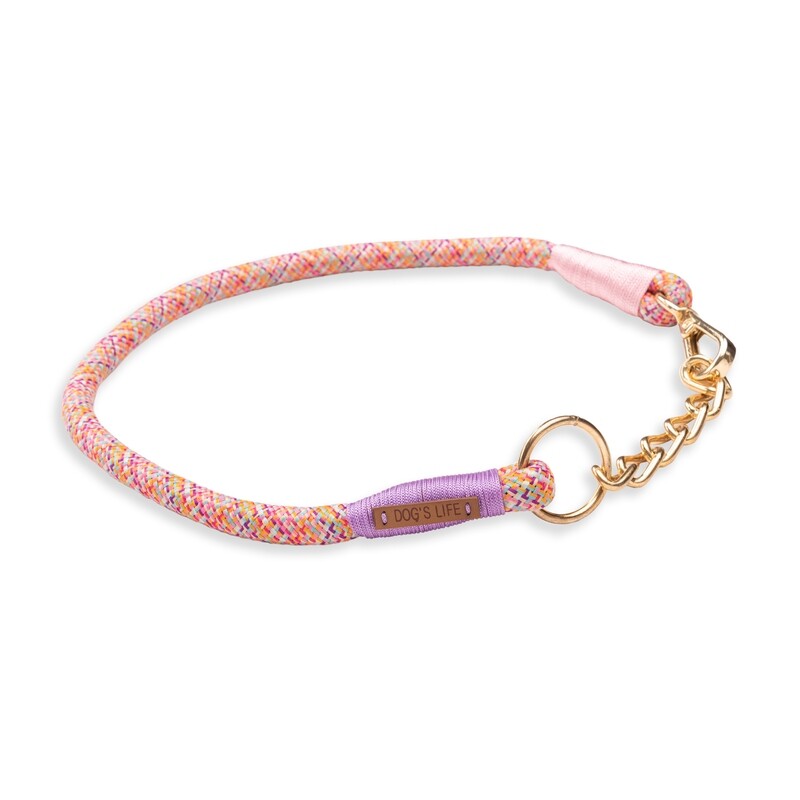 Creative Cords Collar Tarrazo Pink