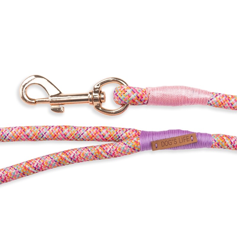 Creative Cords Leash Tarrazo Pink