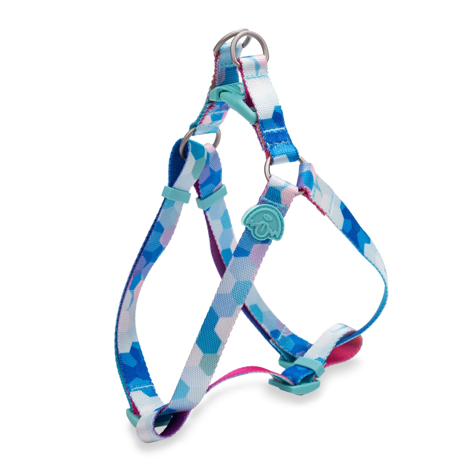 Designer Pooch Step-In Harness Hex Gradient