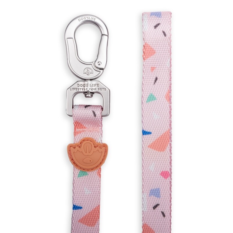 Designer Pooch Leash Tarrazo Pink