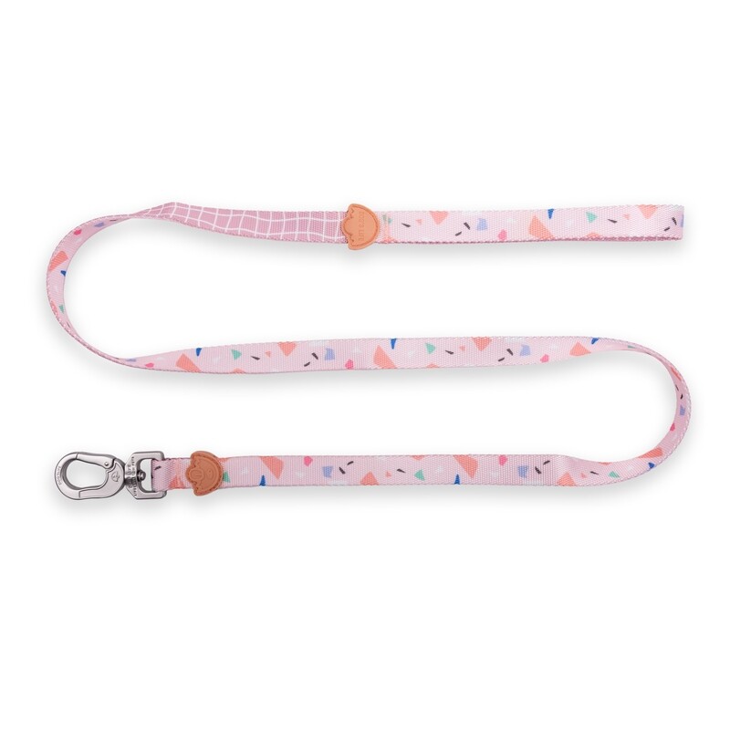 Designer Pooch Leash Tarrazo Pink