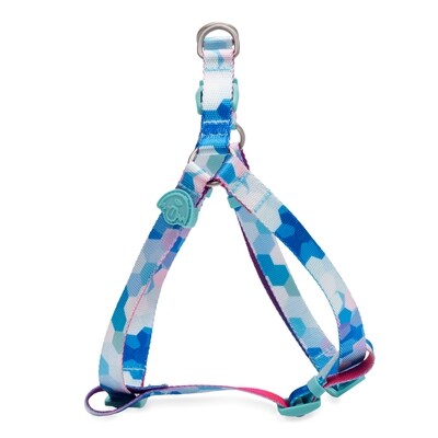 Designer Pooch Step-In Harness Hex Gradient