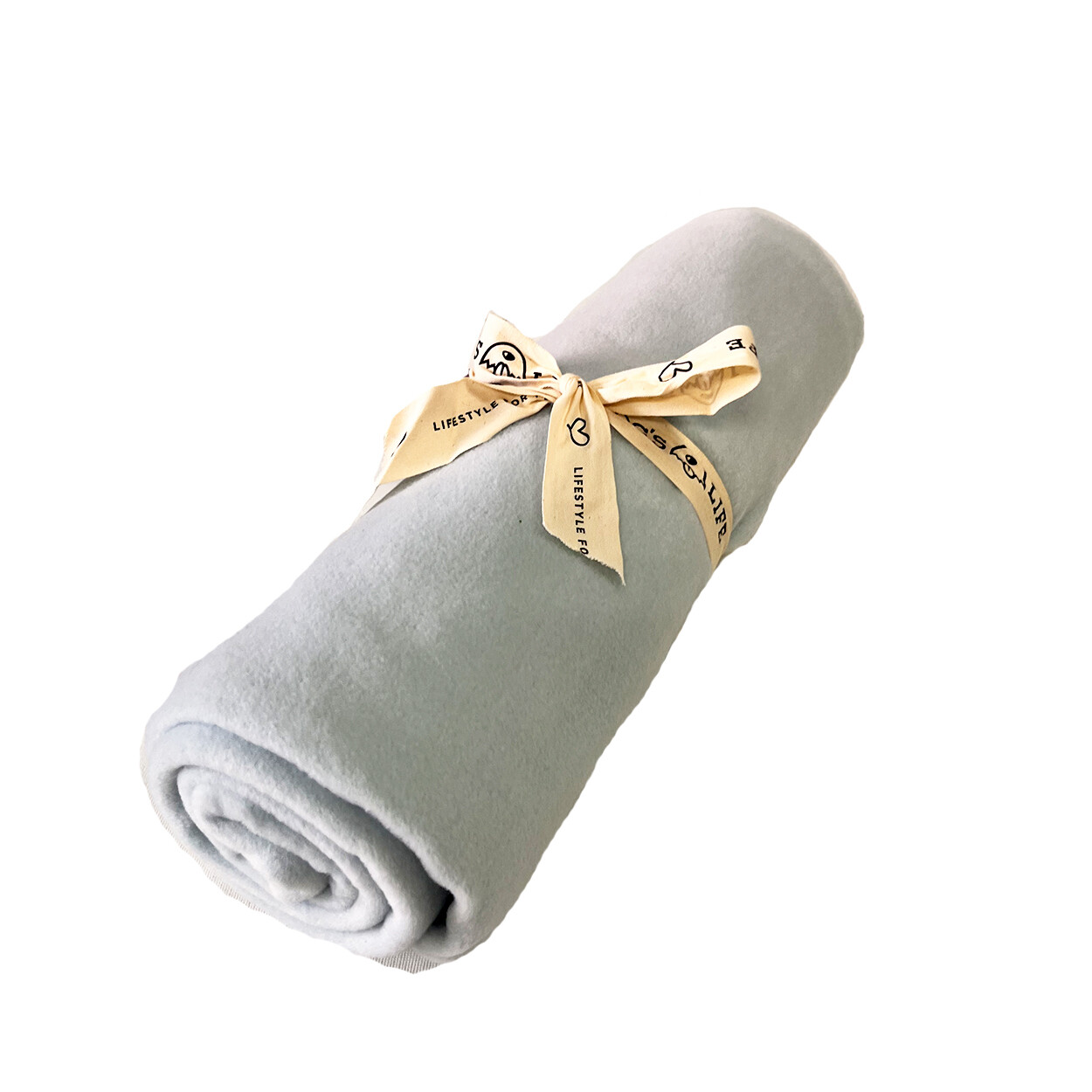 Polar Fleece Blanket Baby Blue