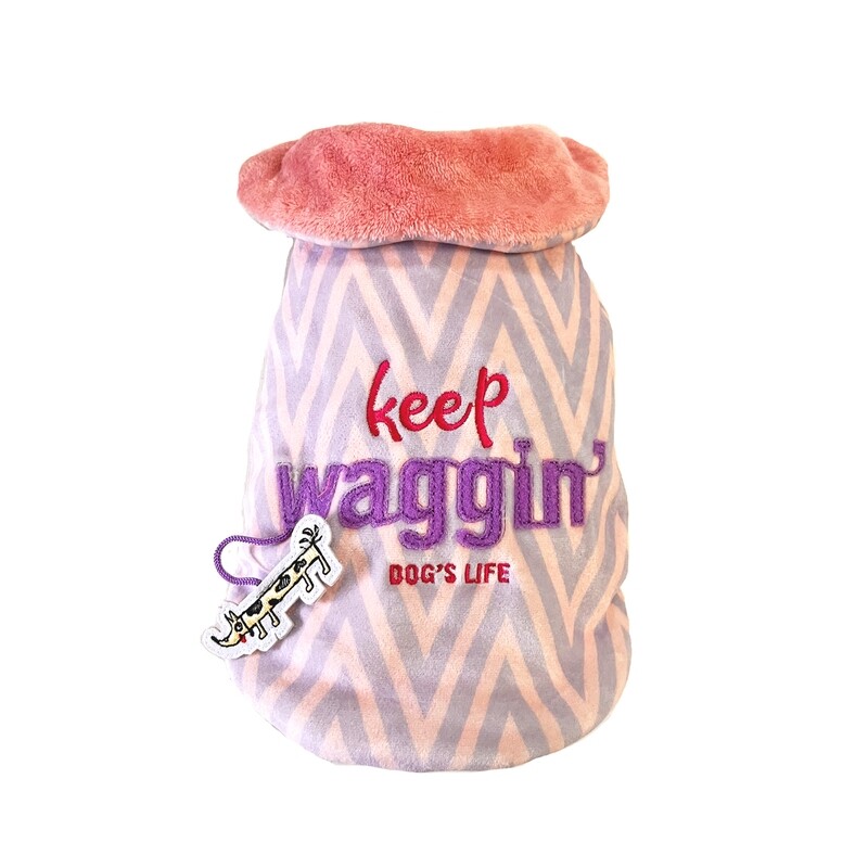 Keep Waggin Cape Pink