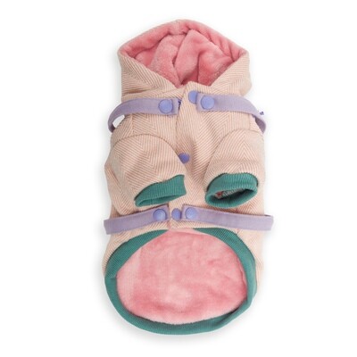 Embarking Backpack Hoodie Pink