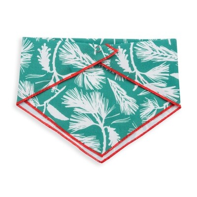 Bandana Spruce Branches Green