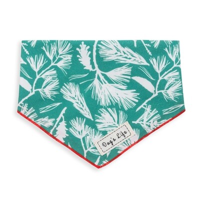 Bandana Spruce Branches Green