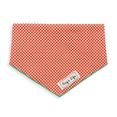 Bandana Retro Polka Dots Red