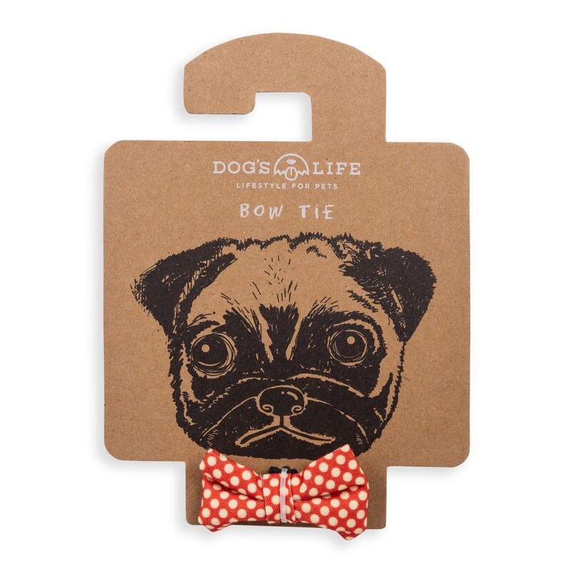 Bow Tie Polka Dots Red