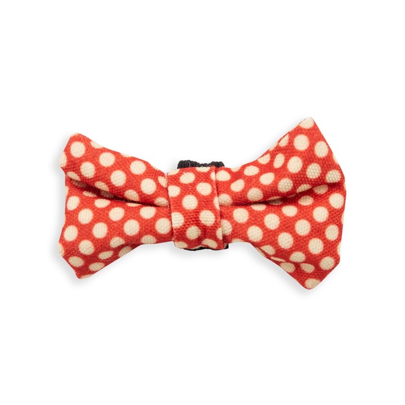 Bow Tie Polka Dots Red