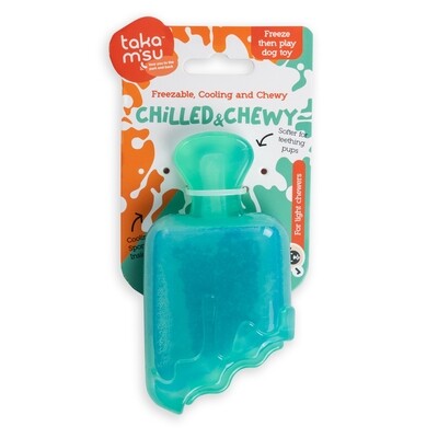 Chilled &amp; Chewy Freezable Toy Lolly Turquoise
