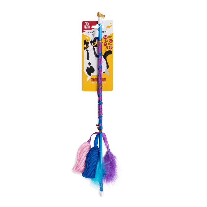Cat Toy Dangler Fishes and Feather