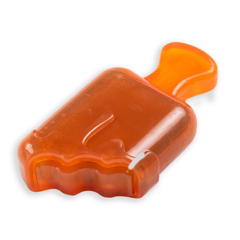 Chilled & Chewy Freezable Toy Lolly Orange