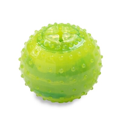 Chilled & Chewy Freezable Toy Ball Lime