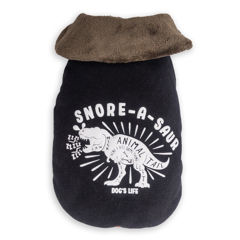 Snore-A-Saur Winter Cape Black