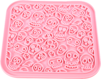 Lickalot Cute Punk Enrichment Mat Pink