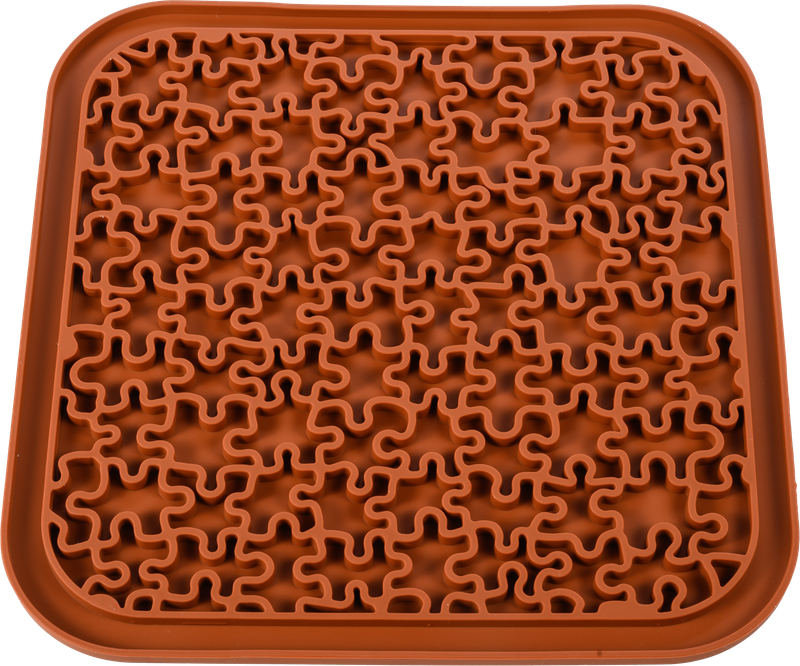 Lickalot Puzzles Enrichment Mat Brown