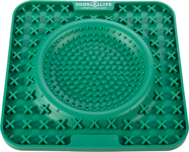 Lickalot OOXX Enrichment Mat Green